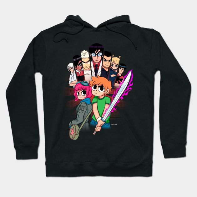 Scott Pilgrim vs the World Hoodie by FlamingFox